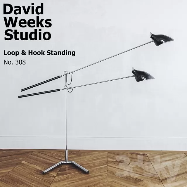 LIGHTING – FLOOR LAMP – 3DS MAX MODELS – 007