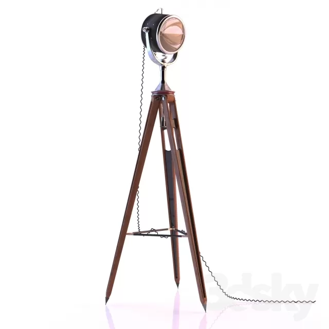 LIGHTING – FLOOR LAMP – 3DS MAX MODELS – 054