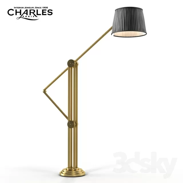 LIGHTING – FLOOR LAMP – 3DS MAX MODELS – 060