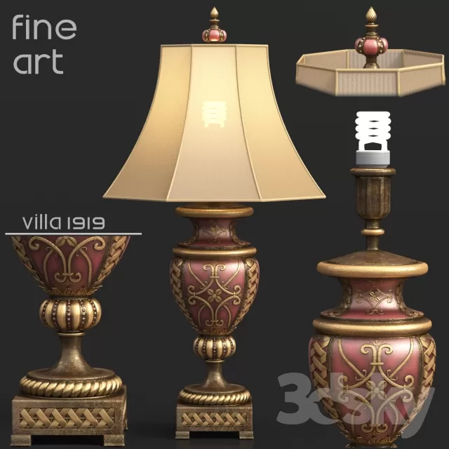 LIGHTING – TABLE LAMP – 3DSKYMODELS – 104
