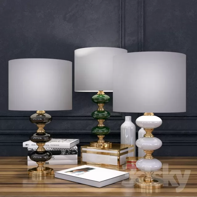 LIGHTING – TABLE LAMP – 3DSKYMODELS – 115