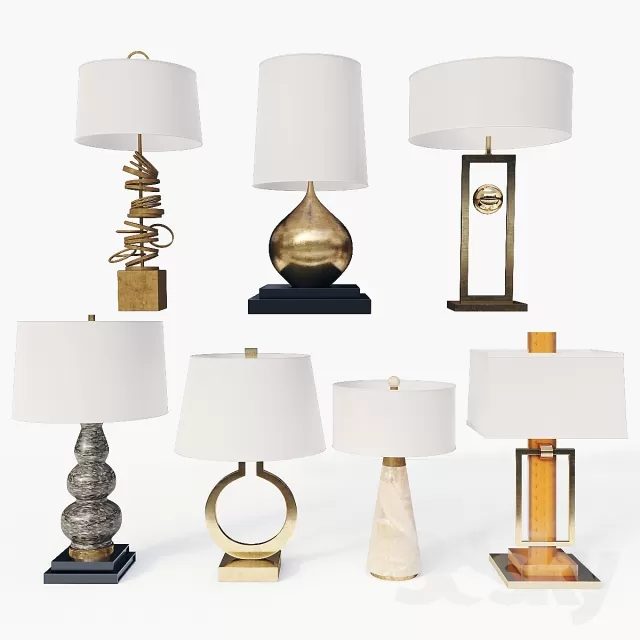 LIGHTING – TABLE LAMP – 3DSKYMODELS – 135