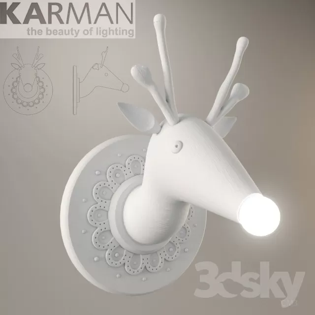 LIGHTING – WALL LIGHT – 3DSKYMODELS – 061
