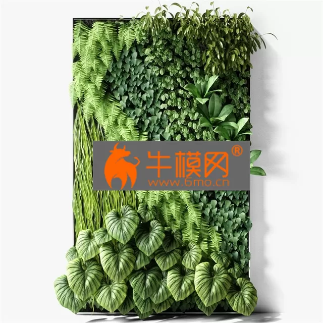 PRO MODELS – 3D vertical garden 02