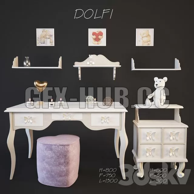 PRO MODELS – Furniture in the nursery