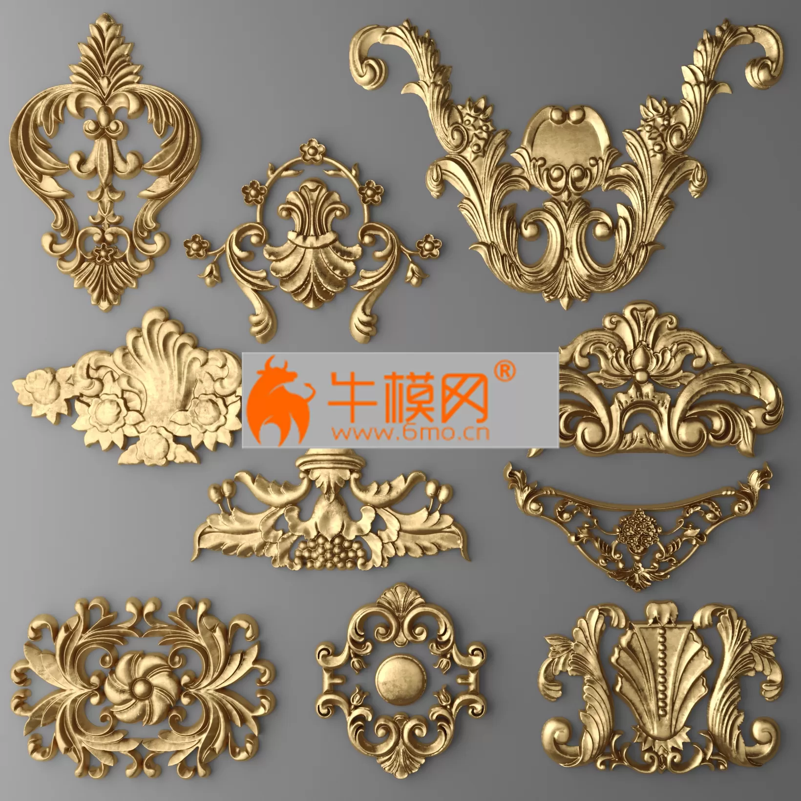 PRO MODELS – Stucco carved elements