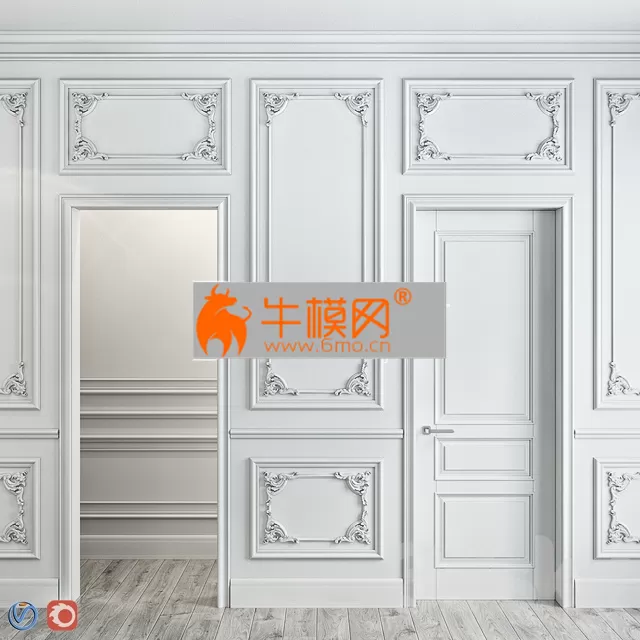 PRO MODELS – Stucco molding for walls 1