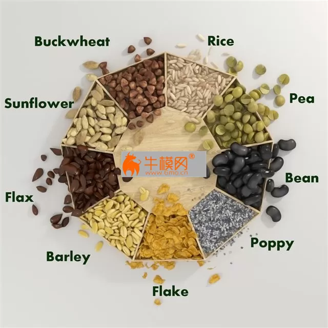 9 types of cereals – 868