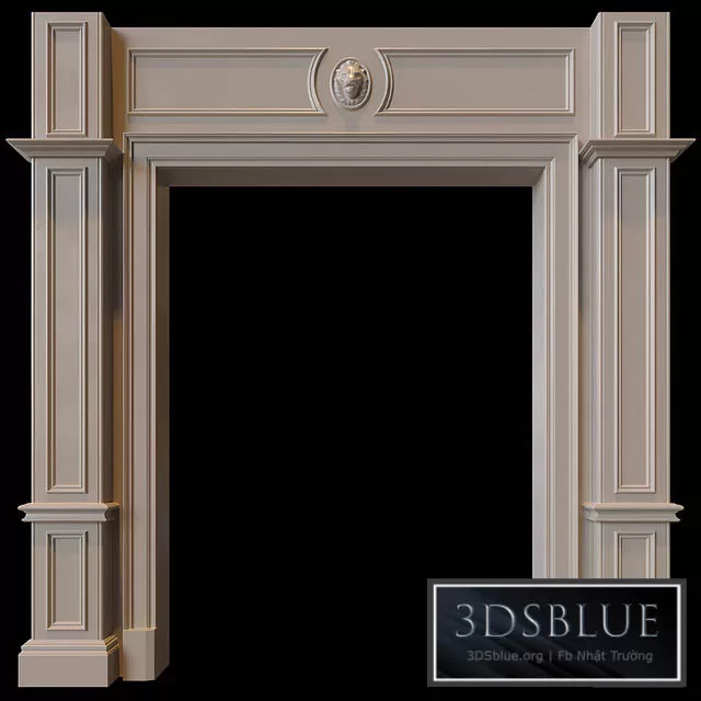 DECORATION – DECORATIVE PLASTER – 3DSKY Models – 2804