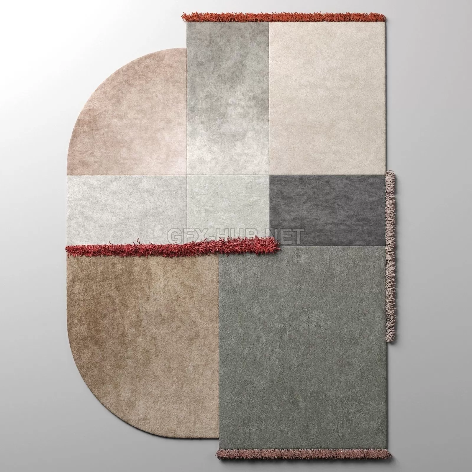 Selce Rug (max, fbx, obj, c4d) – 2755