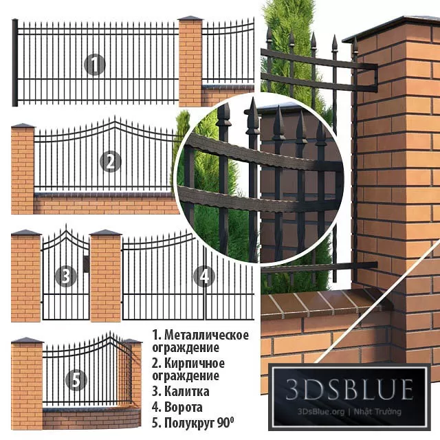 ARCHITECTURE – FACADE ELEMENT – 3DSKY Models – 290