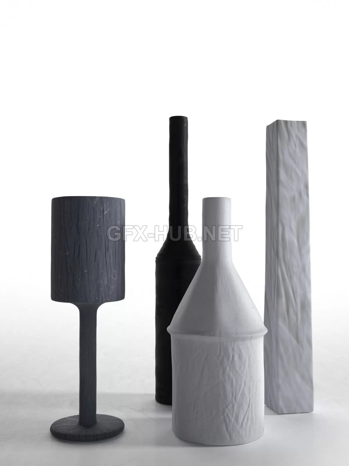 Decor Vases 28 (max, obj, fbx, c4d) – 4636
