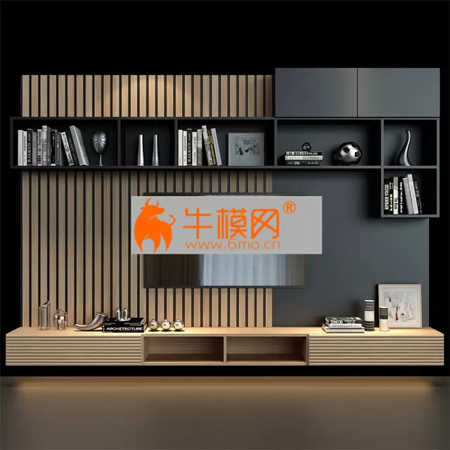 TV Wall set 39 – 6607