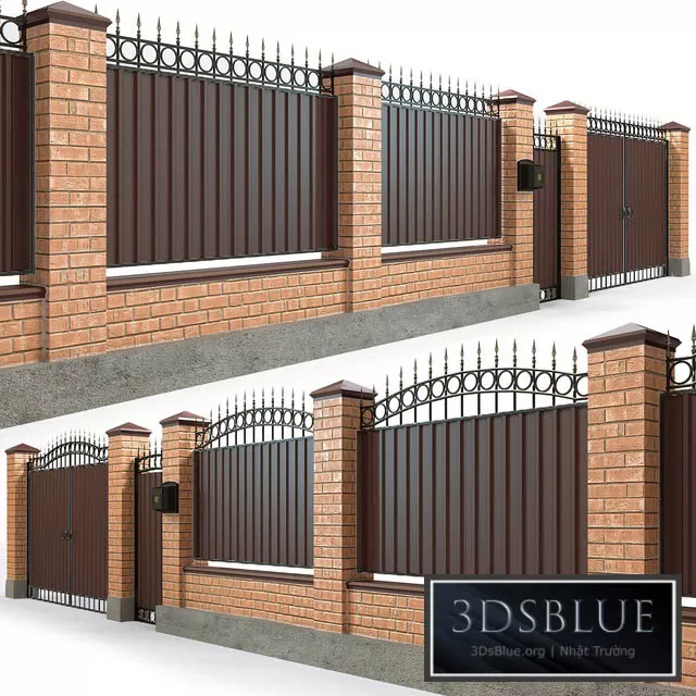 ARCHITECTURE – FENCE – 3DSKY Models – 369