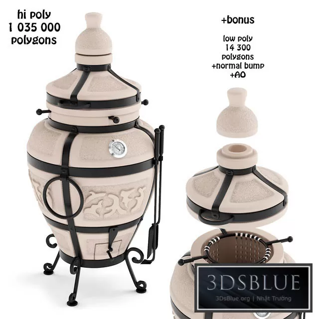 ARCHITECTURE – BABECUE & GRILL – 3DSKY Models – 38