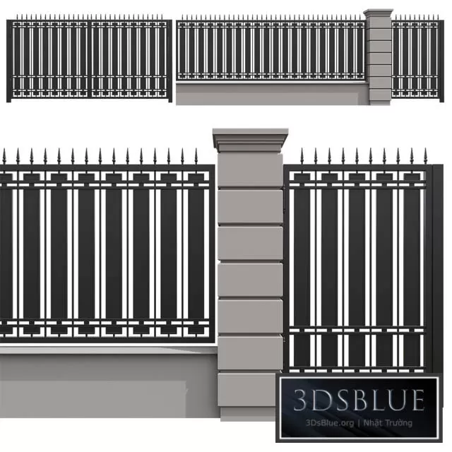 ARCHITECTURE – FENCE – 3DSKY Models – 392