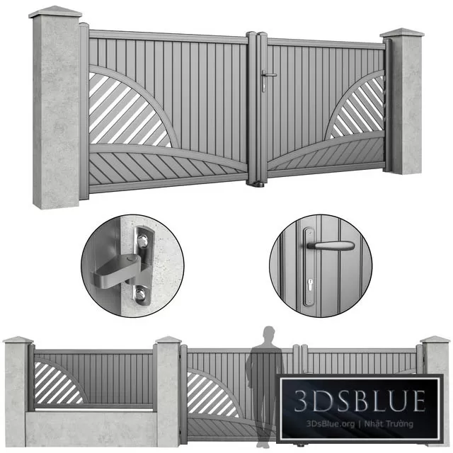 ARCHITECTURE – FENCE – 3DSKY Models – 393