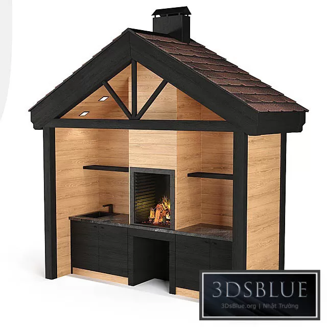 ARCHITECTURE – BABECUE & GRILL – 3DSKY Models – 45