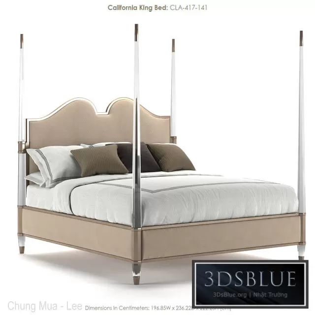 FURNITURE – BED – 3DSKY Models – 6063