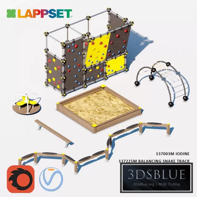 ARCHITECTURE – PLAYGROUND – 3DSKY Models – 639