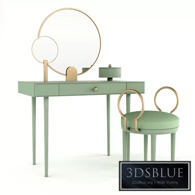 FURNITURE – DRESSING TABLE – 3DSKY Models – 7281