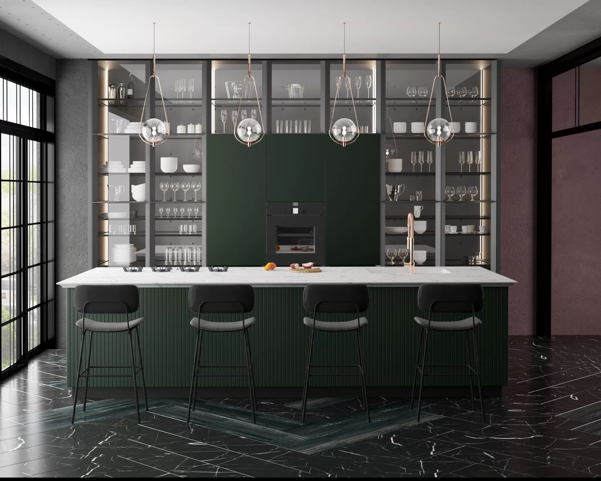 INTERIOR 3D SCENES – MODERN LUXURY STYLE – 0059