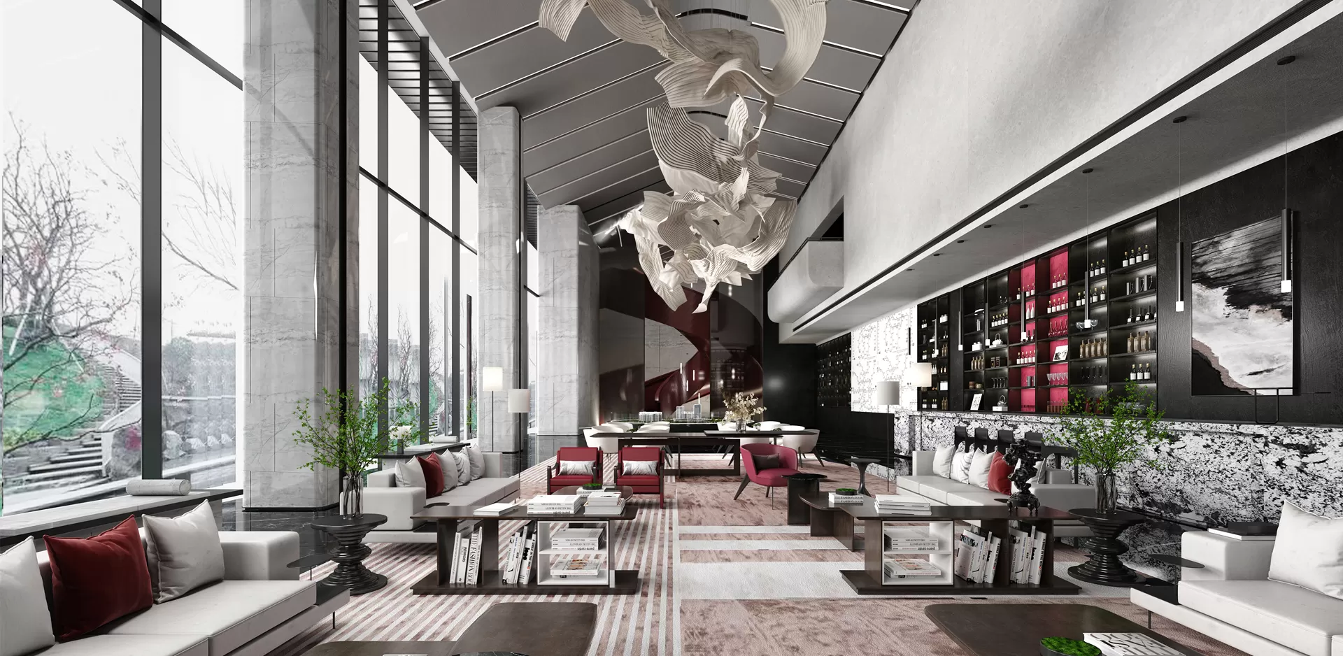 PUBLIC SPACE 3D SCENES – HOTEL – 0009