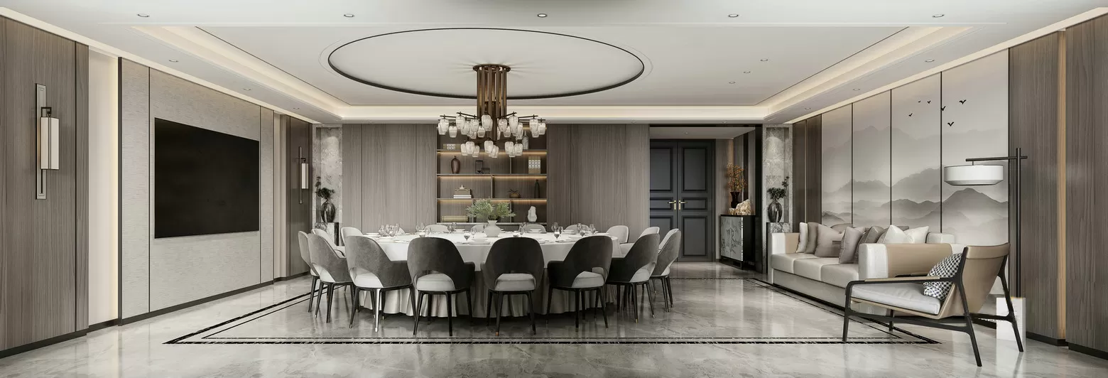 PUBLIC SPACE 3D SCENES – RESTAURANT – 0015