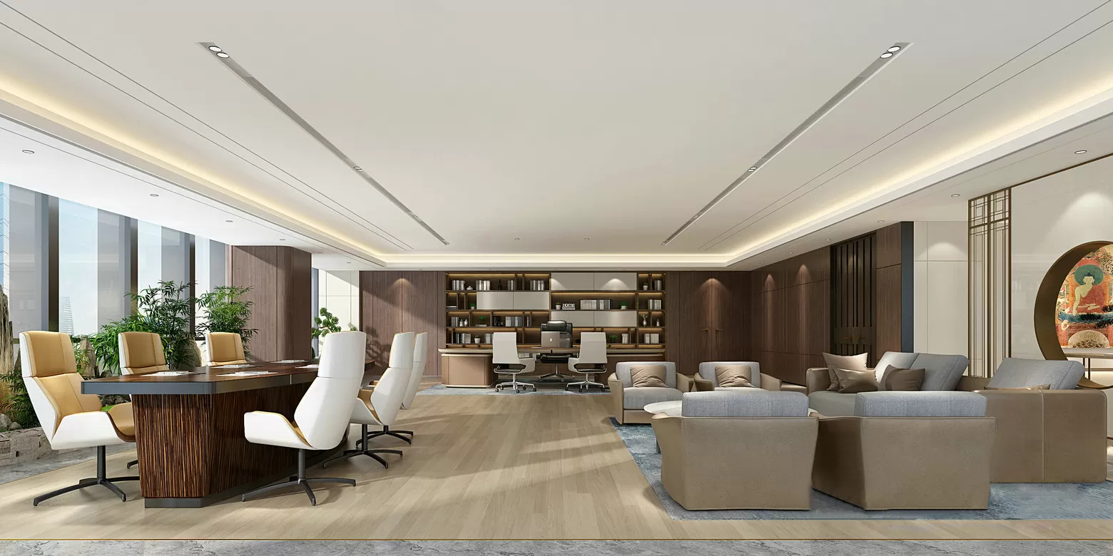 PUBLIC SPACE 3D SCENES – OFFICE – 0015
