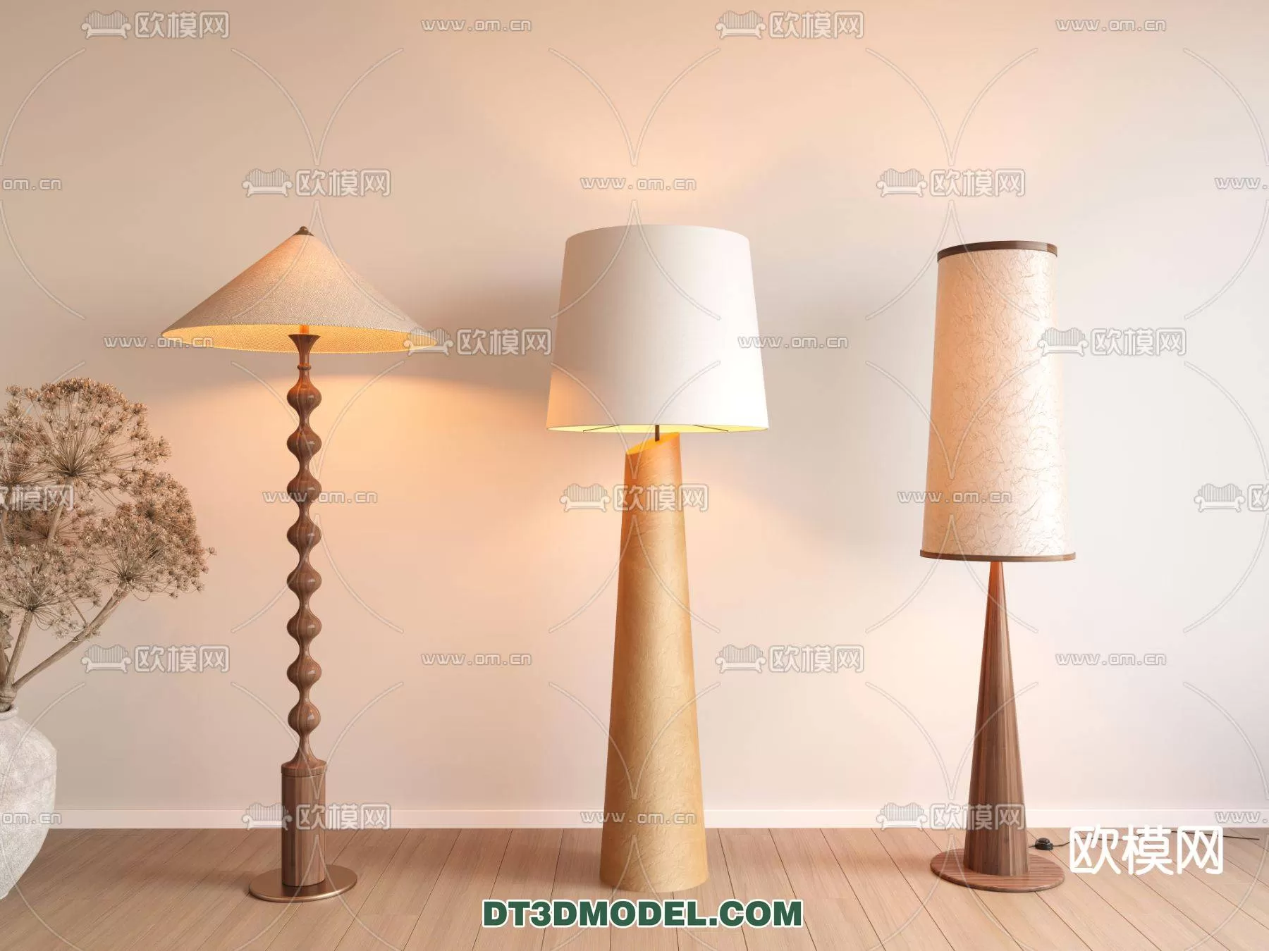 WABI SABI STYLE 3D MODELS – LIGHTS – 0138