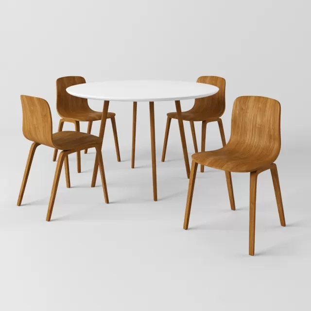 Chair and table – 209975