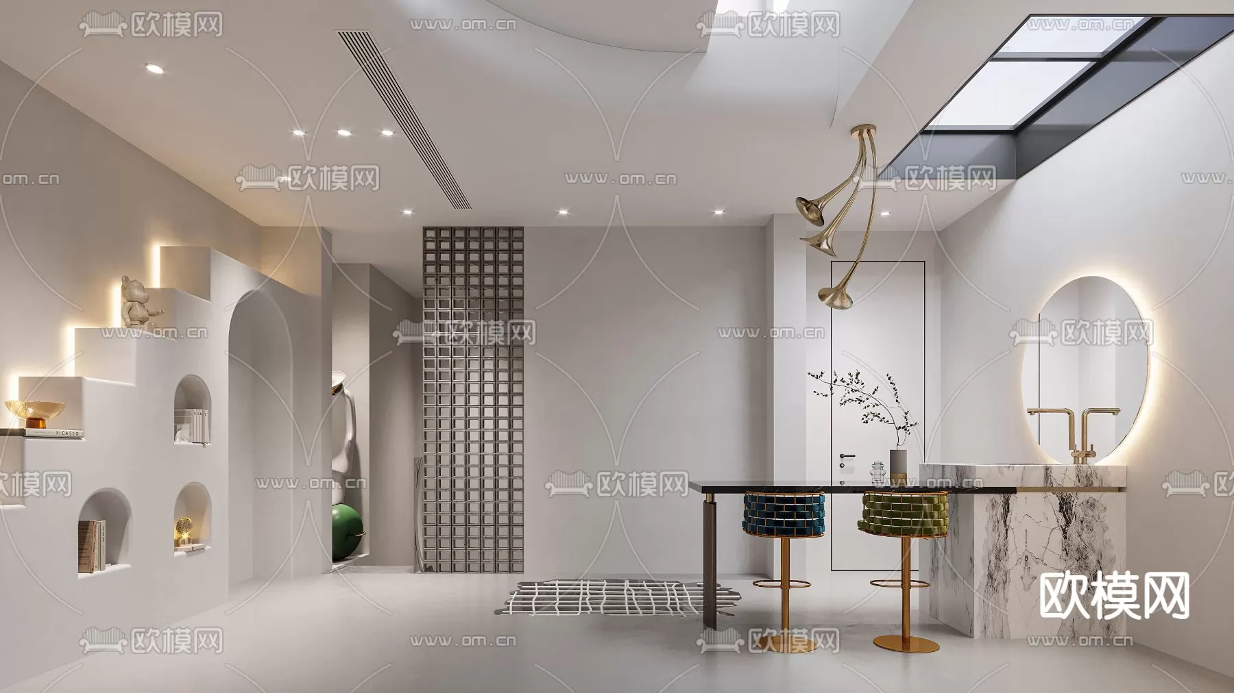 WABI SABI STYLE 3D MODELS – SPA – 0001