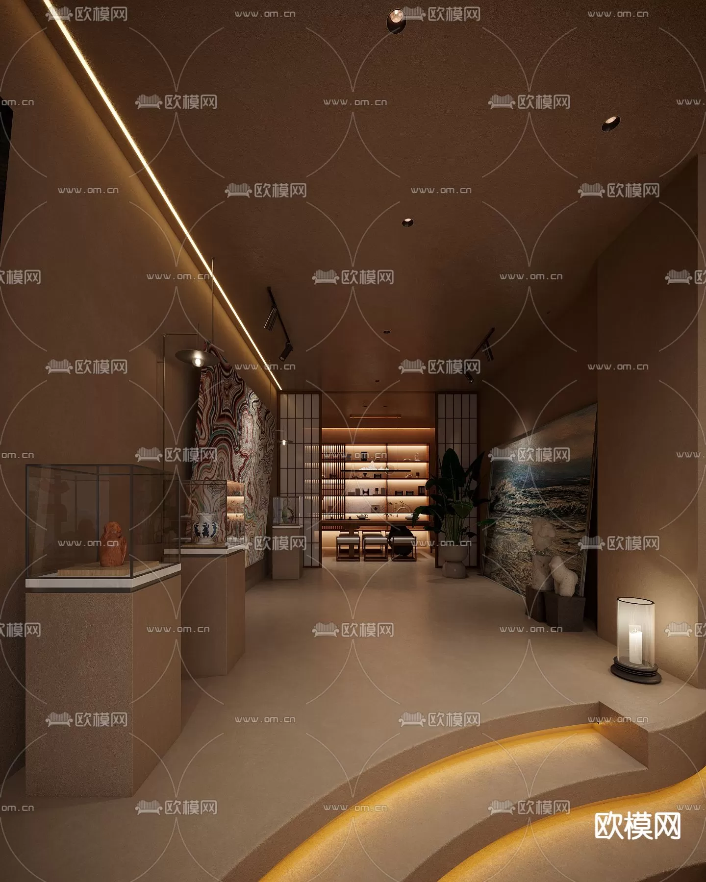 WABI SABI STYLE 3D MODELS – SPA – 0002