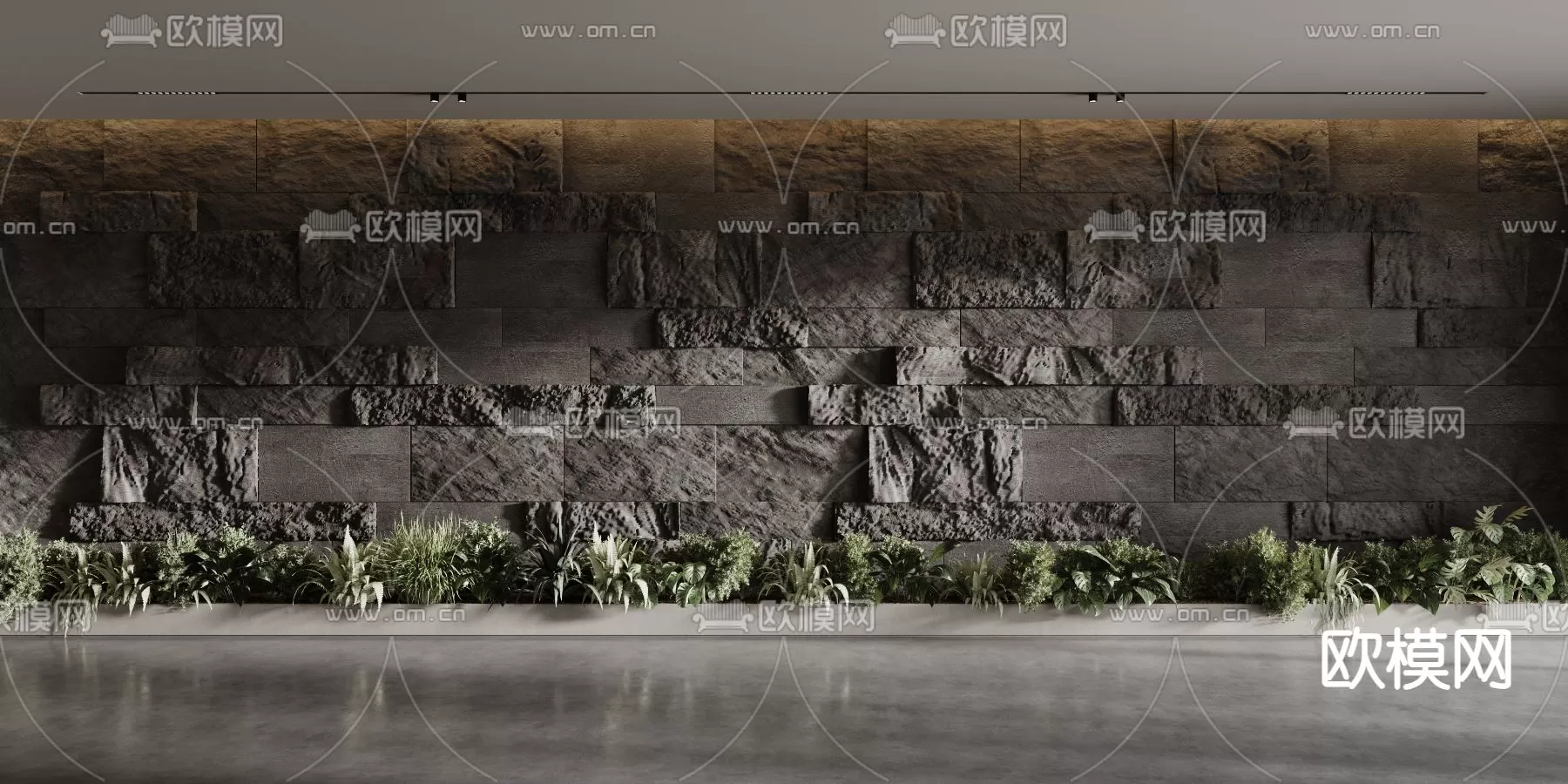 WABI SABI STYLE 3D MODELS – PANELS – 0050
