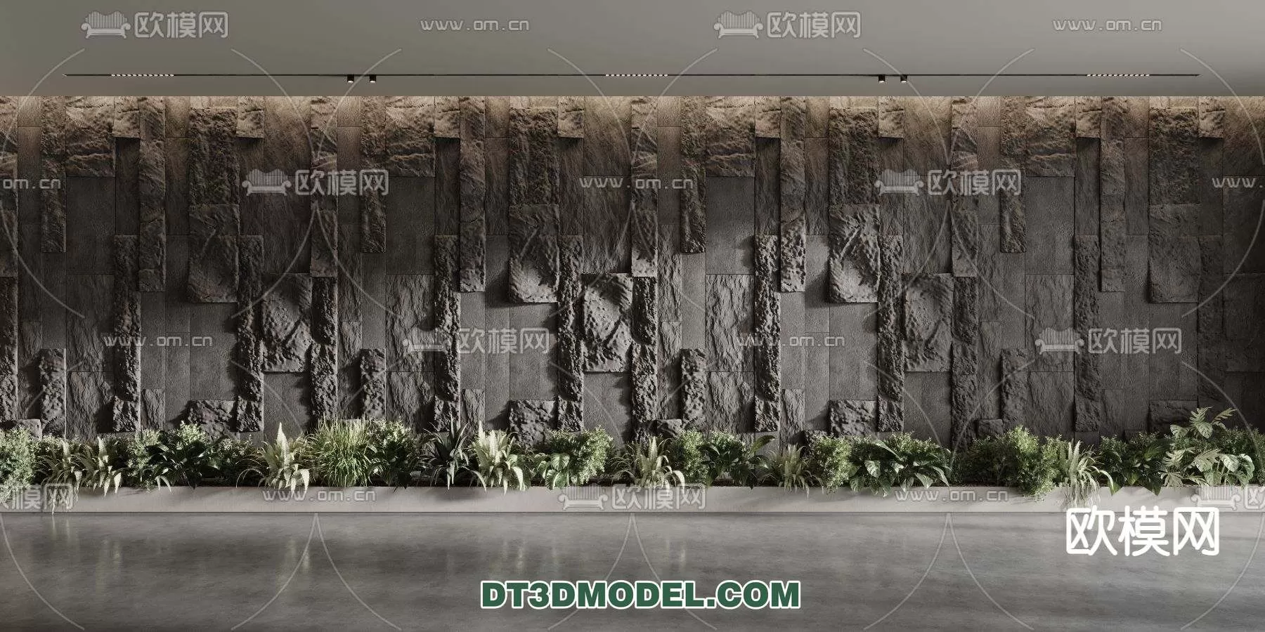 WABI SABI STYLE 3D MODELS – PANELS – 0051