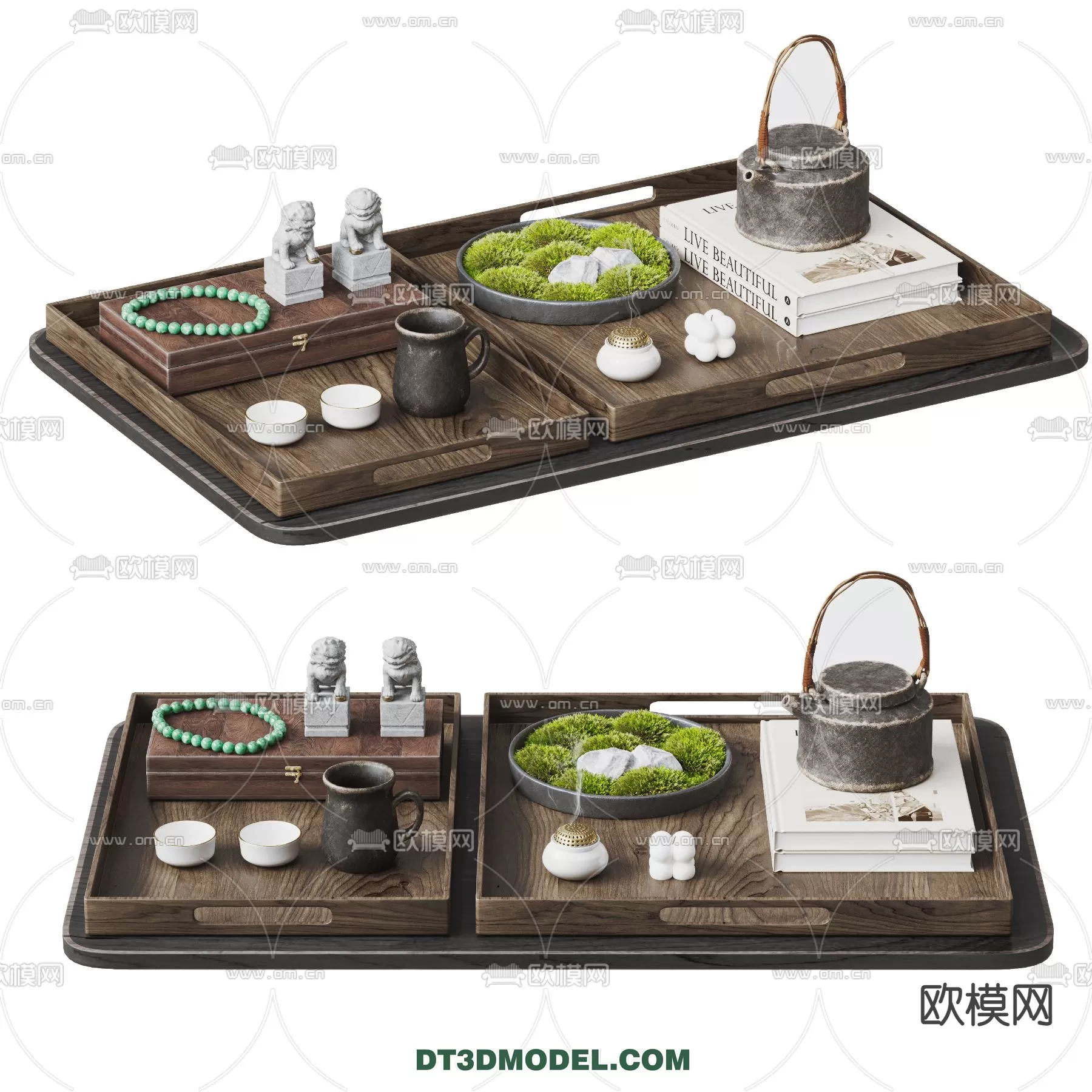 TEAPOT SET 3D MODELS – 035