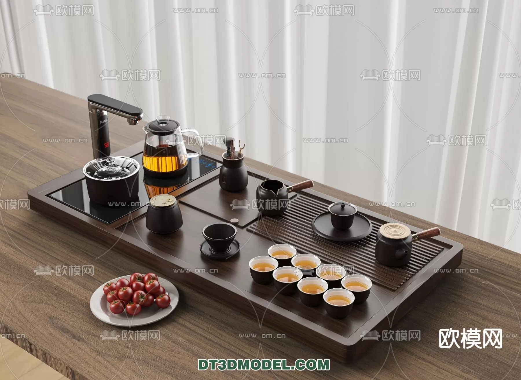 TEAPOT SET 3D MODELS – 062
