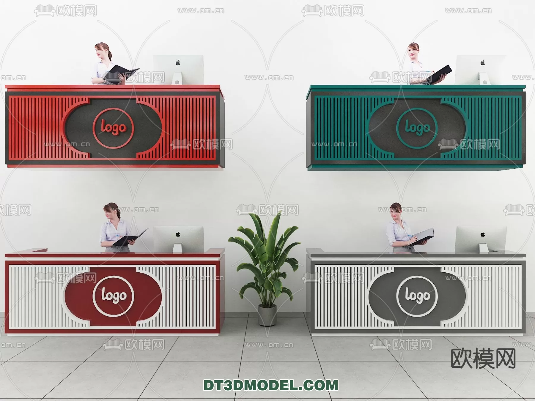 RECEPTION 3D MODEL – MODERN STYLE – 165