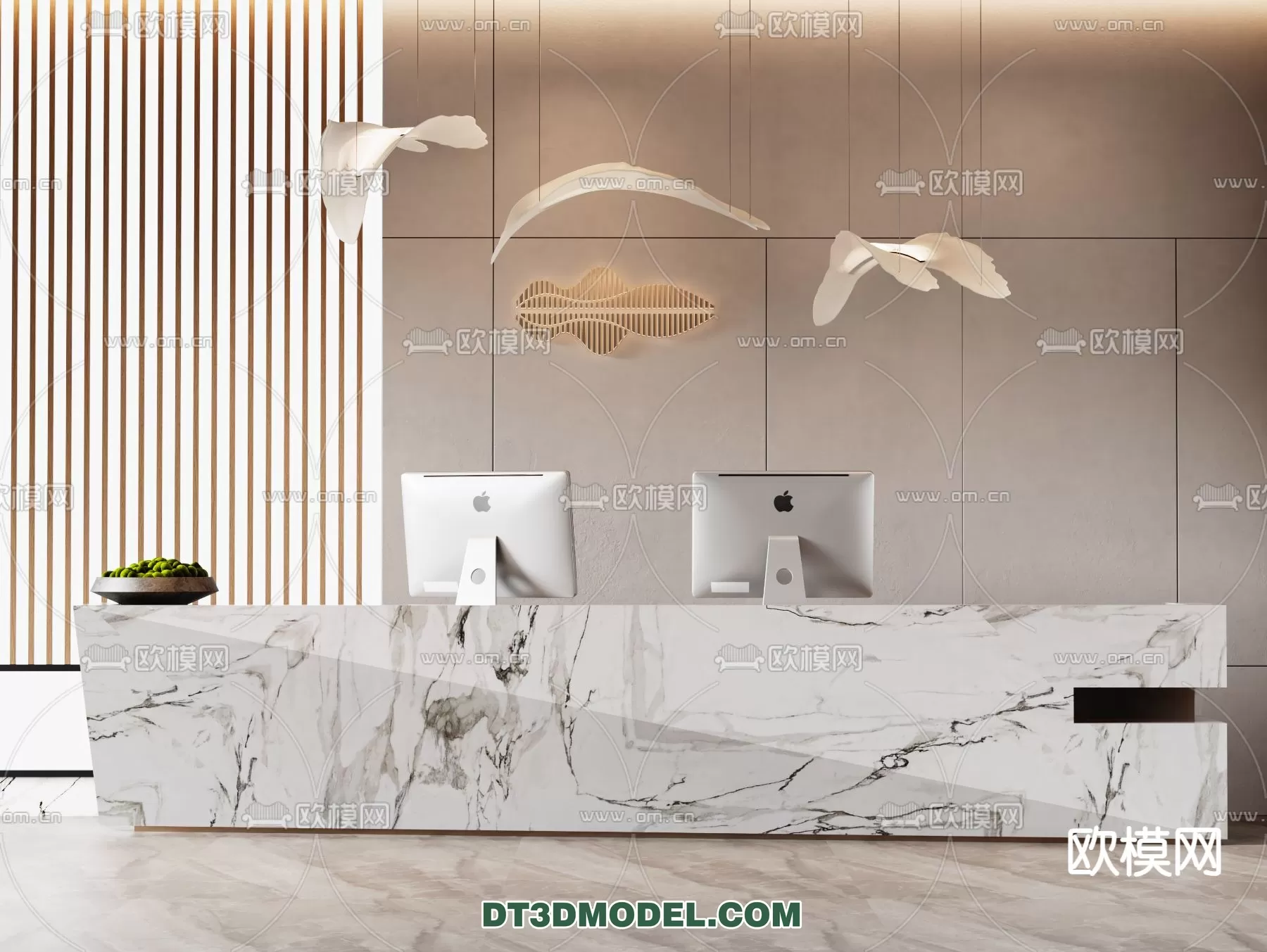 RECEPTION 3D MODEL – MODERN STYLE – 169