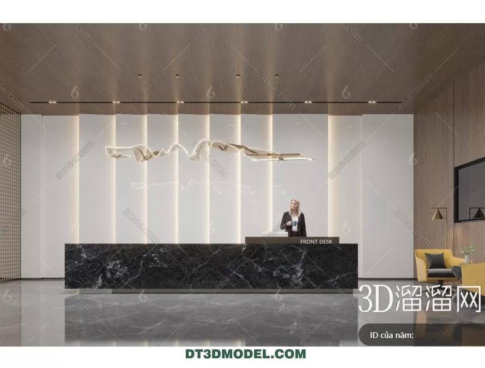 RECEPTION 3D MODEL – MODERN STYLE – 178