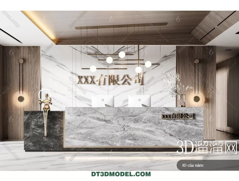 RECEPTION 3D MODEL – MODERN STYLE – 181