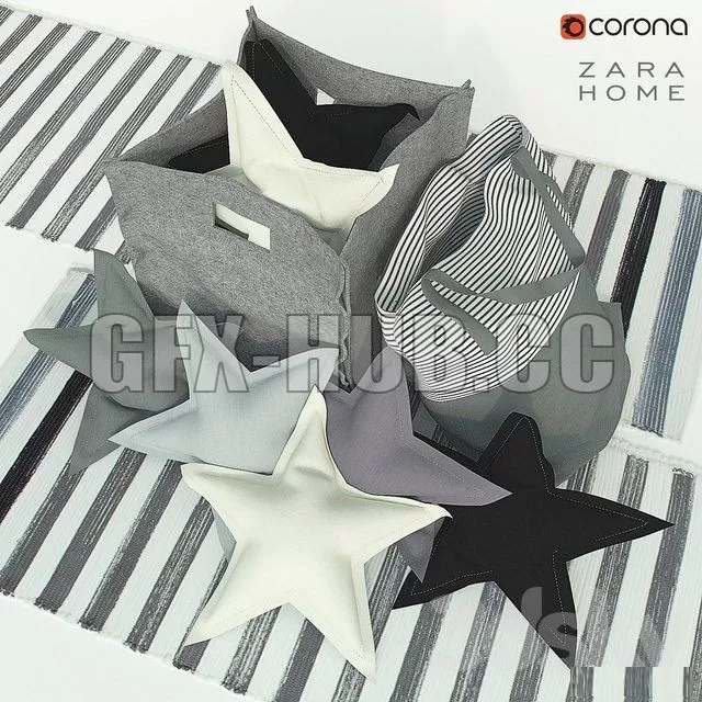 Decorative set in Scandinavian style – 212205
