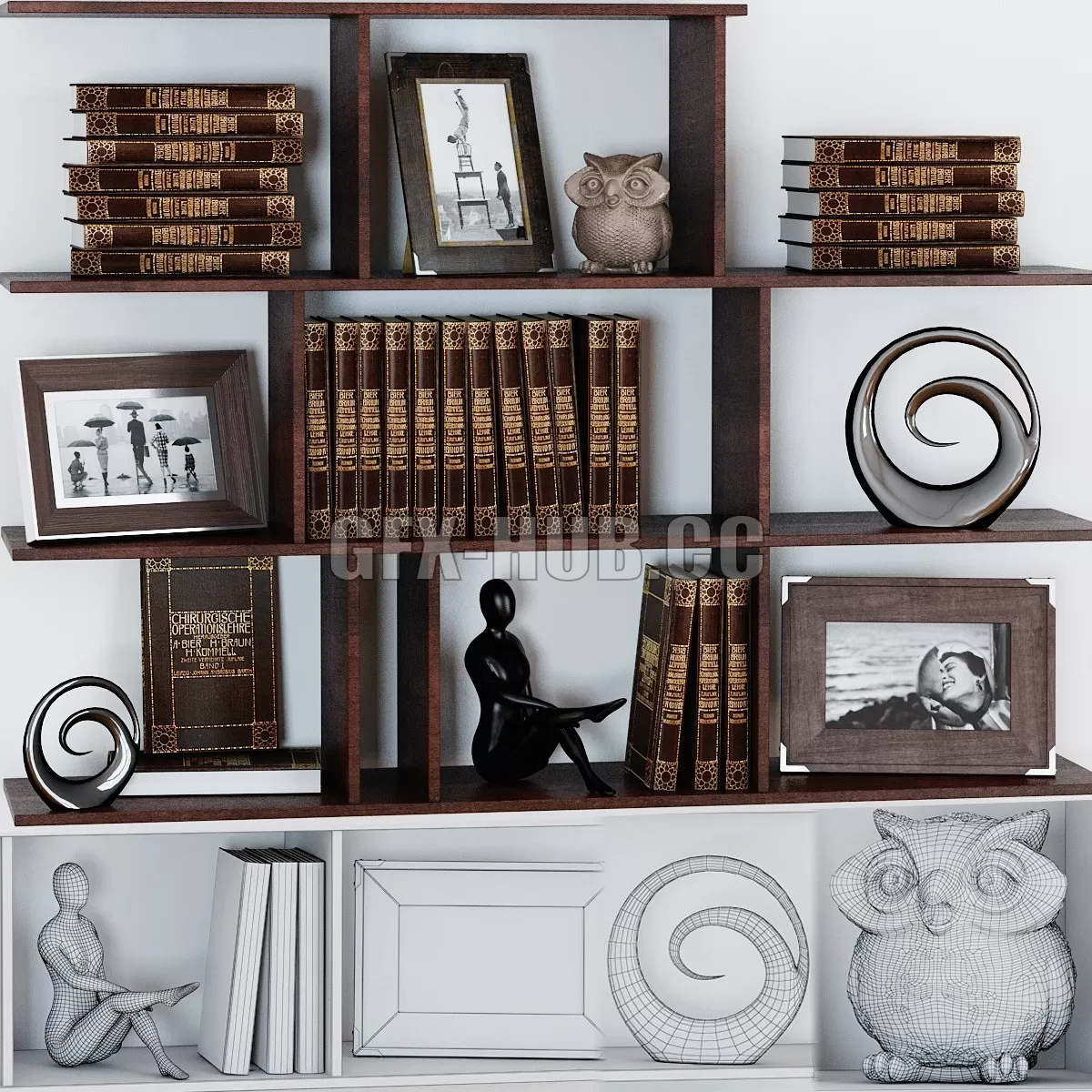 Decorative set with an owl – 212255