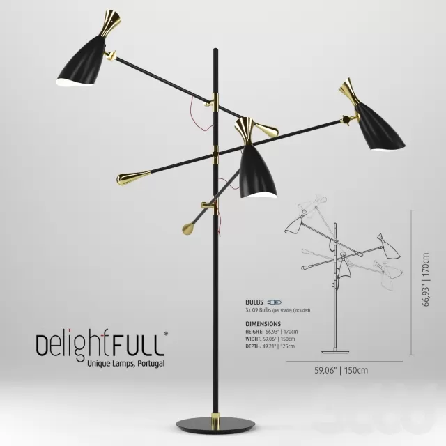 DUKE FLOOR LAMP – 213175