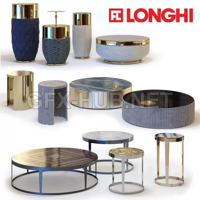 FRATELLI LONGHI Coffee Tables Set 01 – 214977