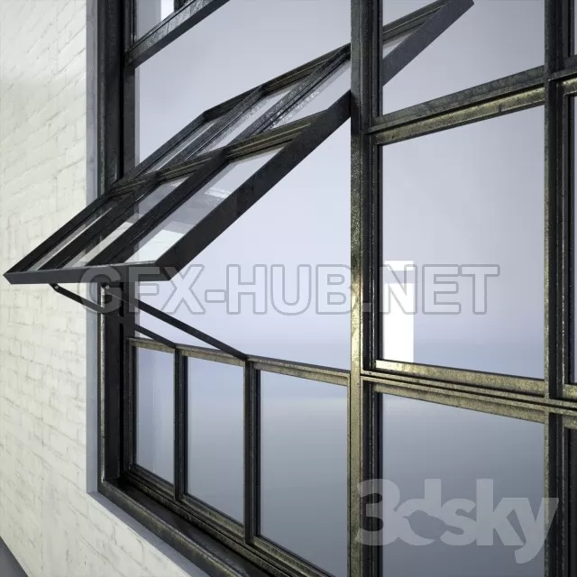 Industrial Factory Windows – 217135