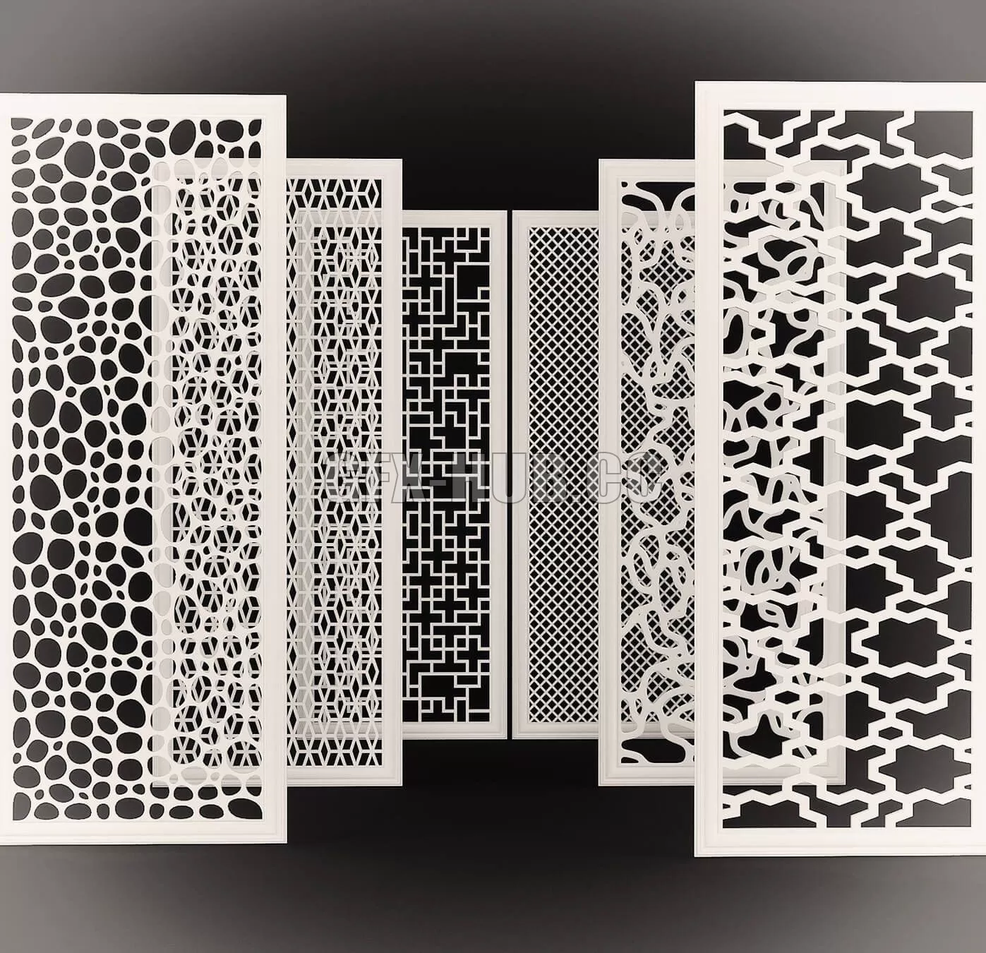 Set of decorative panels – 224807