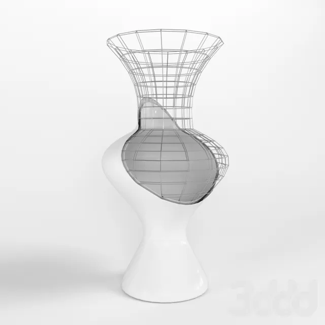 wire frame modern vase – 228797