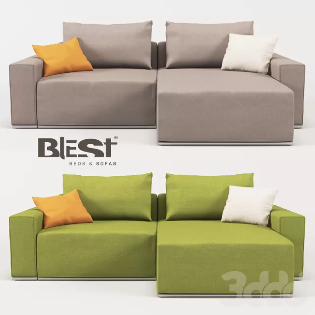 Диван модульный BL_101 в конфигурации БMR 1TMX-ATMX БML от производителя Blest TM – 231459