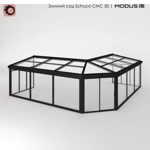 Зимний сад (№ 6) CMC 50 MODUS. На внешний угол здания со скосом – 231969